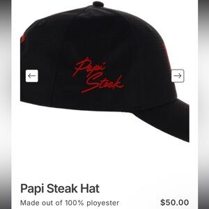 Formula1 & Papi Steak Hat